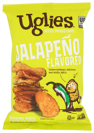 Uglies Chips Kettle Jalapeno - No Plunge - Front