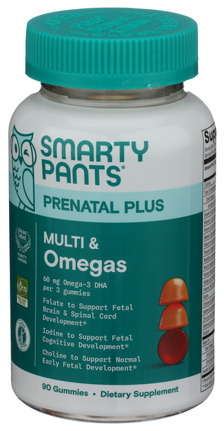Smartypants Prenatal Multi Omega - Right - Front