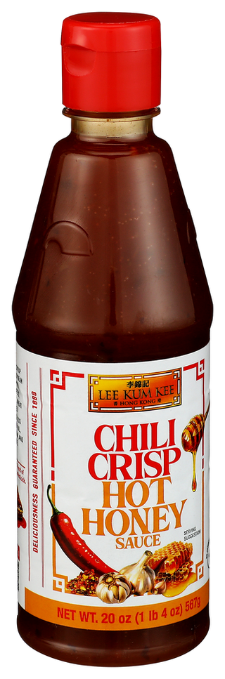 Lee Kum Kee Sauce Chili Crisp Ht Hny - Left - Front