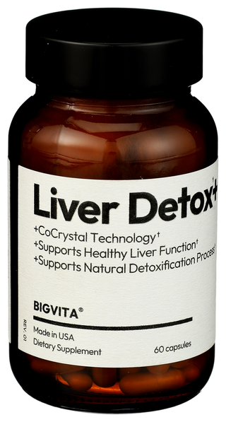 Bigvita Detox Liver Cocrystal - Left - Front