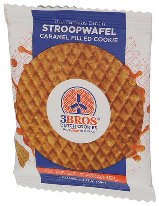 3bros Wafer Clssc Caramel Sngl - Right - Front