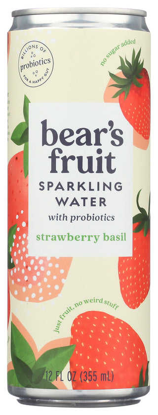 Bears Fruit Water Sp Prob Strbry Bas - No Plunge - Front