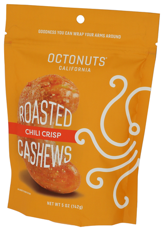 Octonuts Cashews Chili Crisp - Right - Front