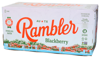 Rambler Water Spkl Blkberry 8pk - Right - Front