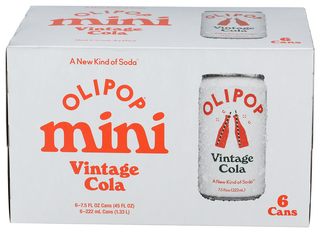 Olipop Soda Pr Vt Cola Mini 6pk - Centre - Front