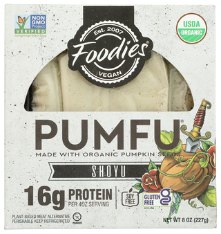 Foodies Tofu Pumfu Shoyu - No Plunge - Front