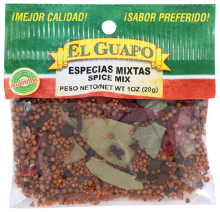 EL GUAPO AUTHENTIC SPICE MIX, 1 OZ. - No Plunge - Front