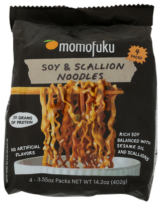 Momofuku Noodles Soy & Scalln 4pk - No Plunge - Front