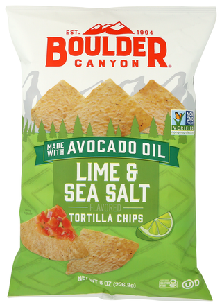 Boulder Canyon Chips Trtla Lm Sea Salt - No Plunge - Front