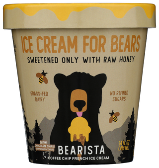 Ice Cream For Bears Ice Cream Coffee Chip - No Plunge - Front