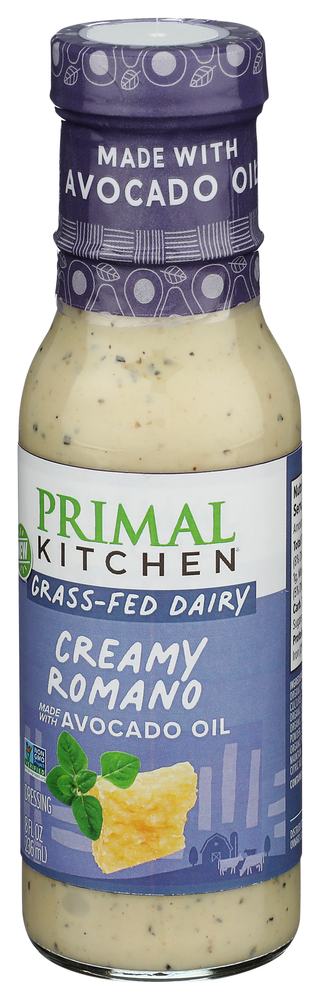 Primal Kitchen Dressing Crmy Romano Dy - Right - Front