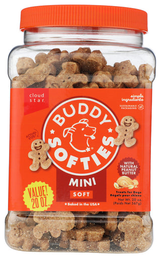 Buddy Biscuits Dog Trt Soft Pnut Butter - No Plunge - Front