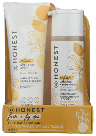 The Honest Company Set Baby Ctrs Vnla Bndl - No Plunge - Front