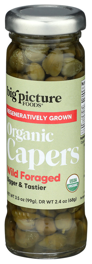 Big Picture Foods Capers Wld Foraged - Right - Front