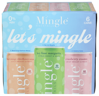 Mingle Mocktails Na Mocktails Party Pack - Centre - Front