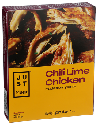Just Meat Chicken Plt Bsd Chli Lme - Left - Front
