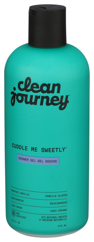 Cleanjourney Gel Shower Vanilla - Right - Front