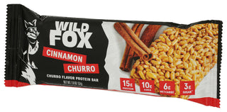 Wild Fox Bar Protein Cinn Churro - Right - Front