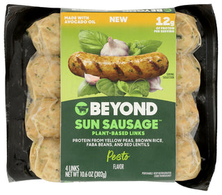 BEYOND SUN SAUSAGE™ PESTO - No Plunge - Front