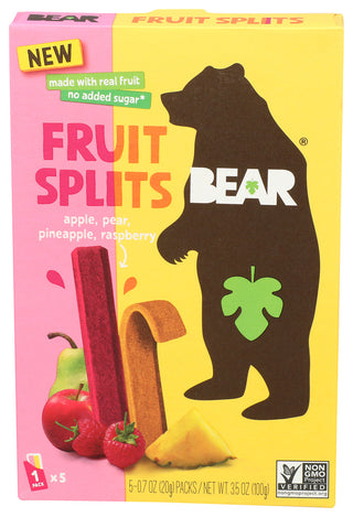 Bear Yoyo Fruit Splits Rspbr Pnapl - Centre - Front
