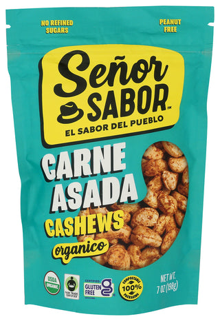 Senor Sabor Llc Cashews Carne Asada Org - Centre - Front