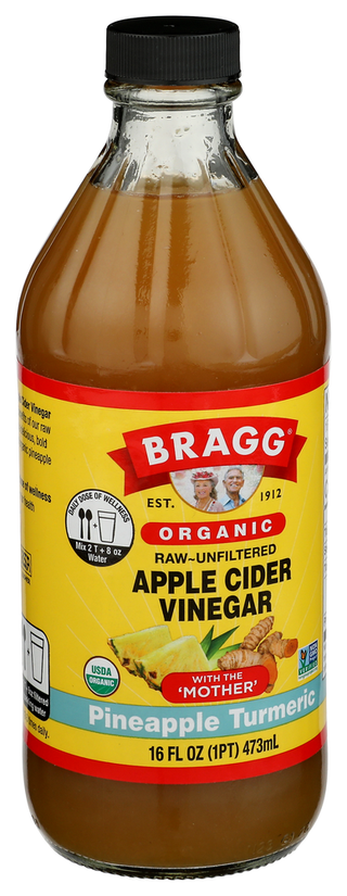 Bragg Vinegar Pnple Trmrc Org - Left - Front
