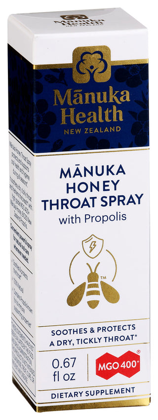 Manuka Health Throat Manuka Prpls Spry - Left - Front