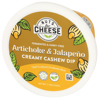 Nuts For Cheese Dip Artchk Jalpno Cashew - Right - Front