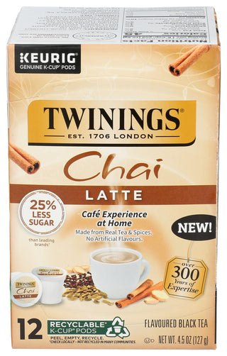 Twining Tea Tea Chai Latte Kcup - Centre - Front