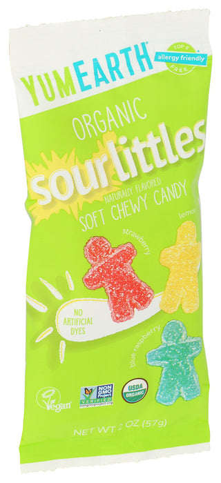 Yumearth Candy Sour Littles Gng - Left - Front