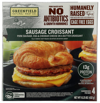 Greenfield Croissant Brkfst Sausage - No Plunge - Front