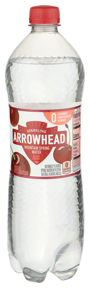 Arrowhead Water Sparklng Water Blk Cherry - Right - Front