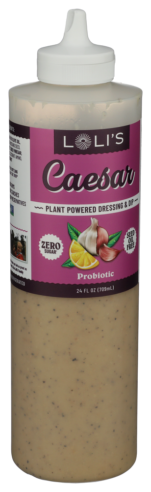 Lolis Foods Dressing Caesar Avo Plnt - Left - Front