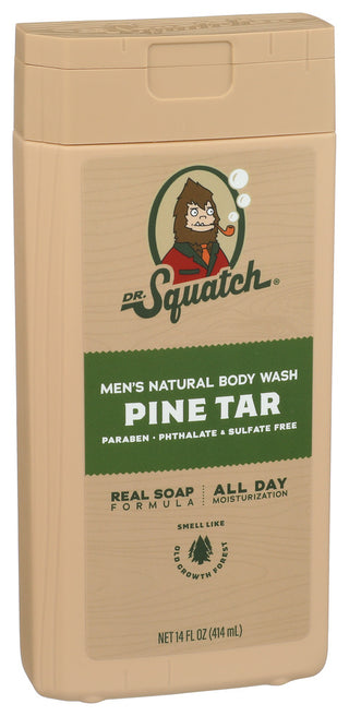 Dr Squatch Wash Body Pine Tar - Left - Front