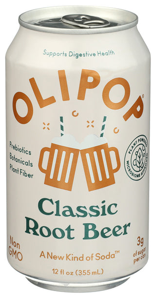 Olipop Soda Preb Clsc Root Beer - Centre - Front
