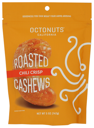 Octonuts Cashews Chili Crisp - No Plunge - Front