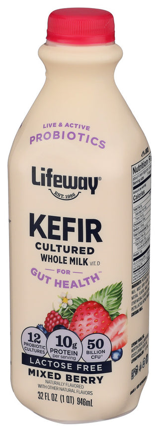 Lifeway Kefir Wm Mixed Berry - Right - Front