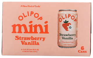 Olipop Soda Prb Str Vn Mini 6pk - No Plunge - Front