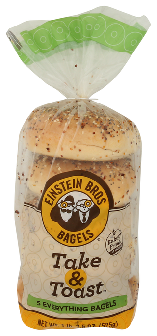 Einstein Noah Resturant Group Inc Bagel Evrythng Tk N Tst - Centre - Front
