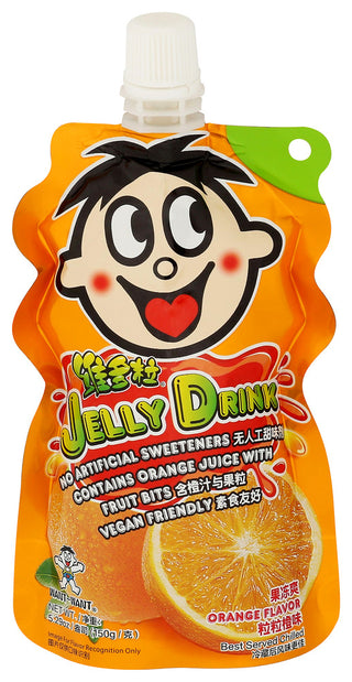 Want-want Drinks Jelly Ww Orange - Centre - Front