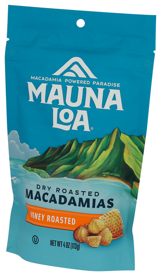 Mauna Loa Macadamias Honey Rstd - Right - Front