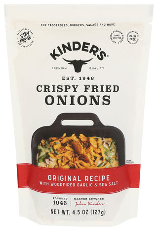 Kinders Onions Fried - Centre - Front