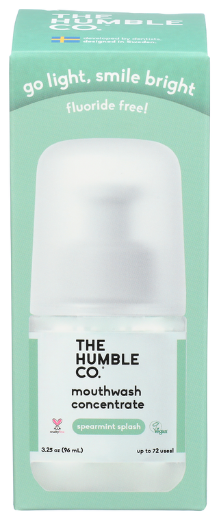 The Humble Co Mouthwash Spearmnt Cntr - Centre - Front