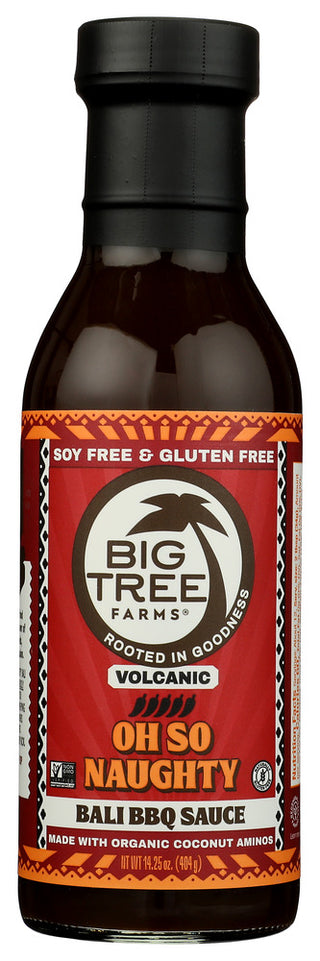 Big Tree Farms Sauce Bbq Oh So Naughty - No Plunge - Front