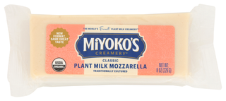 Miyokos Creamery Cheese Mozz Plnt Mlk Org - No Plunge - Front