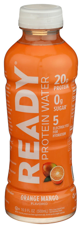 Ready Protein Water Rtd Orange - Centre - Front