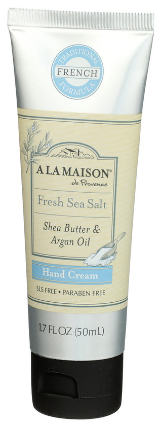 A LA MAISON DE PROVENCE HAND CREAM, FRESH SEA SALT, 1.7 FL. OZ. - Right - Front