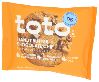 Toto Foods Cookie Pb Chocolate Chip - Right - Front
