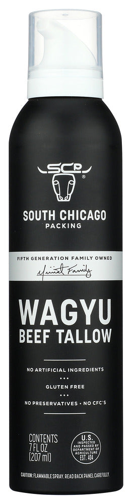 South Chicago Packing Tallow Spray Beef Waygu - No Plunge - Front