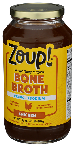 Zoup Good Really Broth Bone Chckn Low Sod - Right - Front
